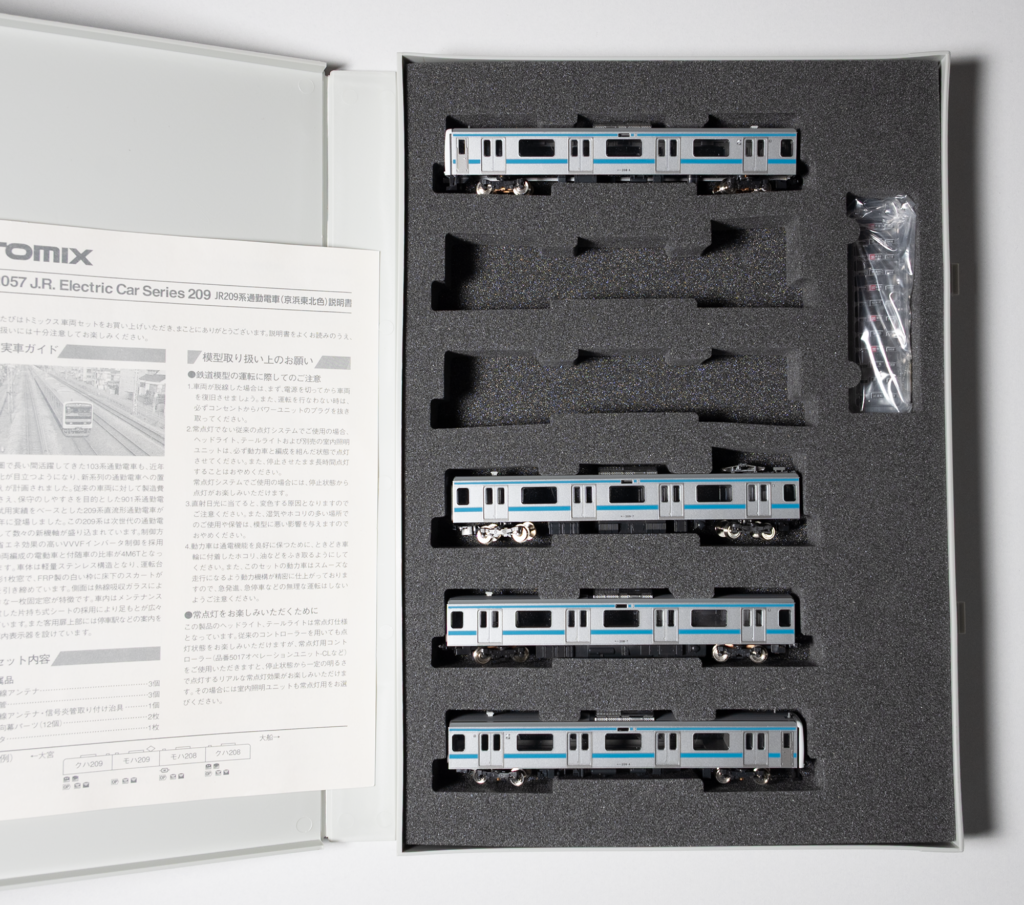 TOMIX JR Electric Car Series209 Case