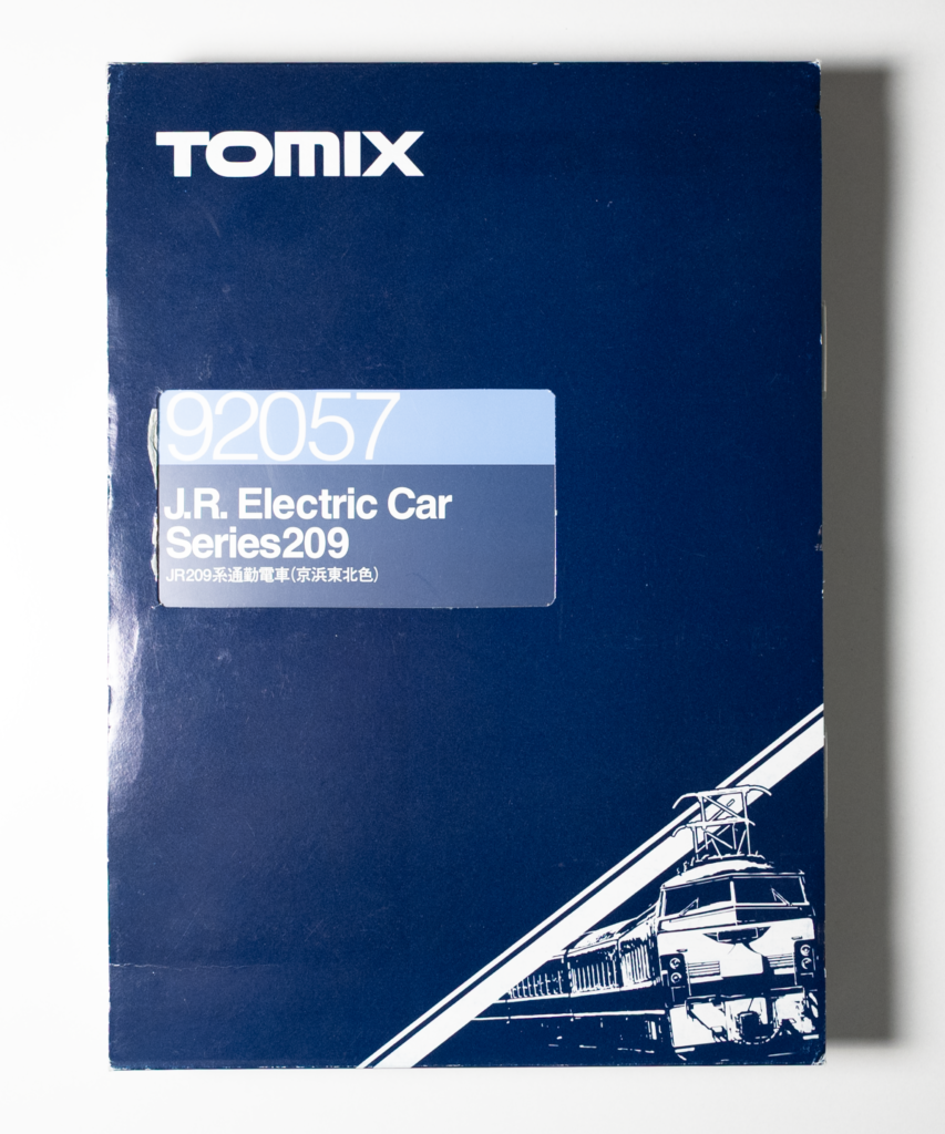 TOMIX JR Electric Car Series209 Case Cover