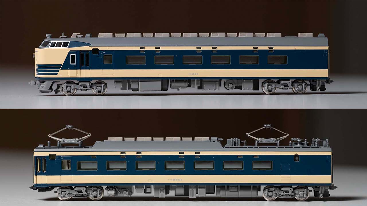 JR Series 583 unit N1 N2 Eyecatch